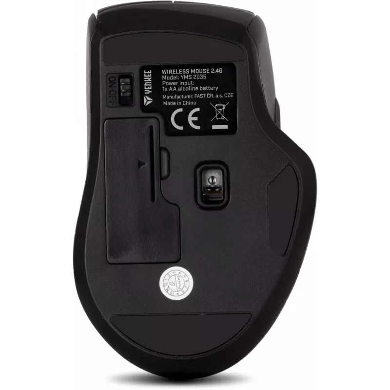 Ratón YENKEE YMS 2035 SILENCI 1600 DPI USB
