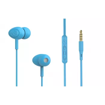 Auriculares in-ear con cable Tellur Basic Gamma azul