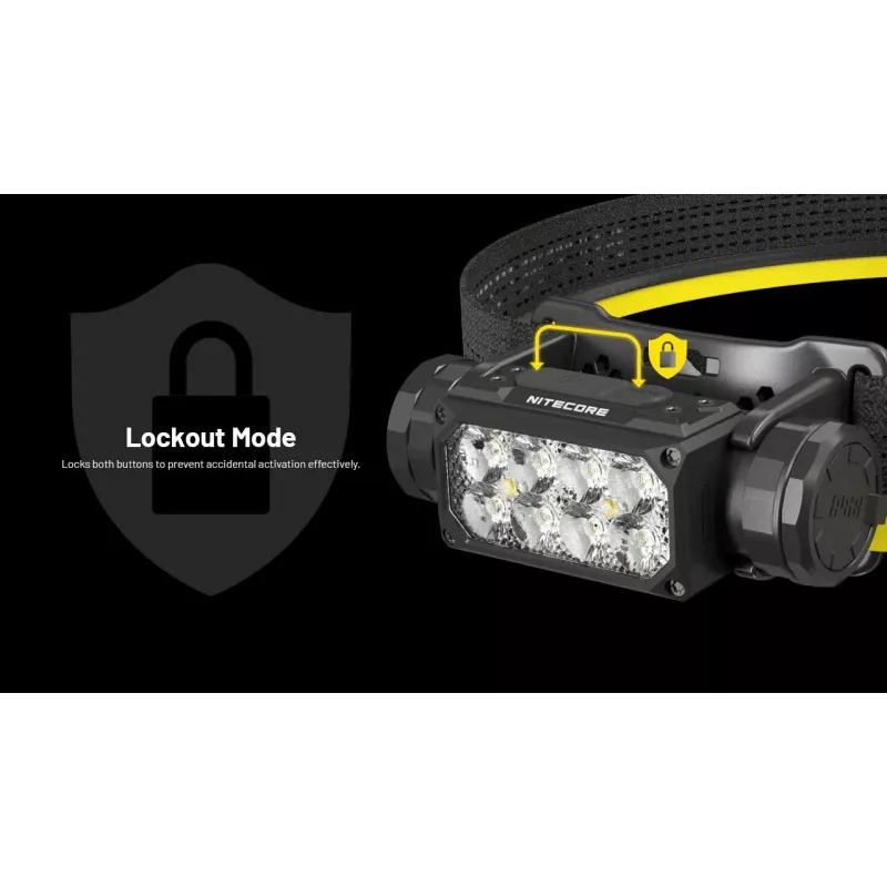 Linterna frontal Nitecore HC65 UHE