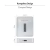 Docking station 1 puerto USB 3.2, M.2 NVMe