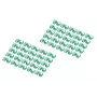 DIGITUS - Clips para cables con codificación por colores - para cables de parcheo - verde (paquete de 100) (A-CC-G)