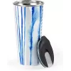 Vaso de aprendizaje Cambridge CM07158 con tapa, 300 ml, vaso antiderrames