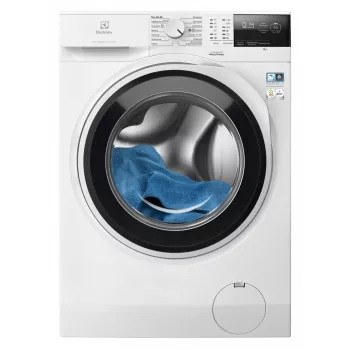 Lavadora independiente Electrolux EW6F2484P, 8 kg, 1400 rpm, clase de eficiencia energética A, tambor 53 l