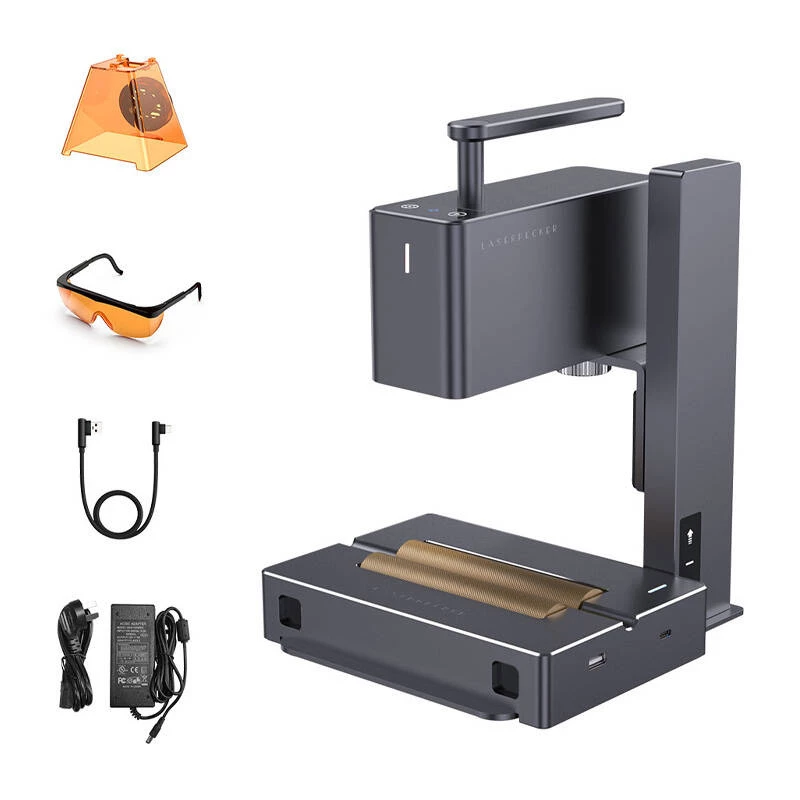 Grabador láser LaserPecker 2 Suit Version — grabador de sobremesa compacto de alta precisión