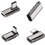 Adaptador de cable 4smarts 540464 USB-C a USB-C plateado