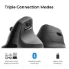 Ratón mecánico Keychron M5 8K negro (M5-A23)