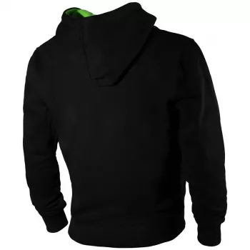 Sudadera con capucha GamersWear SPROUT Basic Zip talla M Negro/Verde
