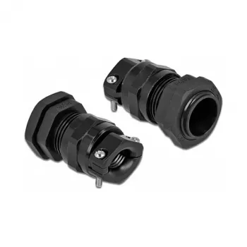 Prensaestopas DeLOCK 60357 negro plástico 1 ud.