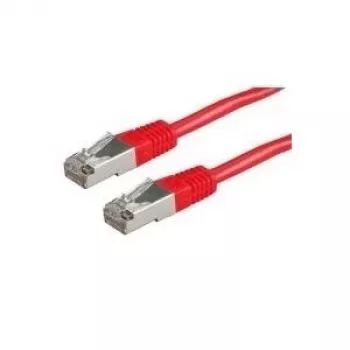 ROLINE cable de parcheo S/FTP Cat.5e, rojo, 1 m (21.15.0331)