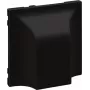 Legrand SEANO Placa de cobertura 765800 para salida de cable IP21 en negro 5 (765800)