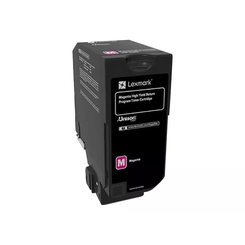 Lexmark - alto rendimiento - magenta - original - cartucho de tóner LCCP, LRP - para Lexmark CX725de, CX725dhe, CX725dthe (84C2HM0)