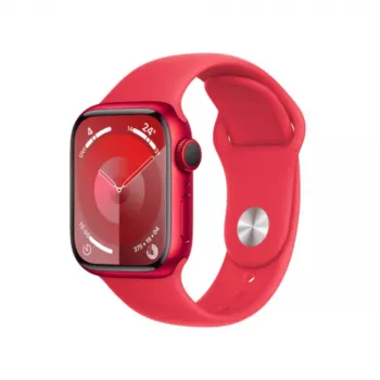 Apple Watch S9 Aluminio Cellular 41 mm Rojo (correa deportiva roja) M/L NUEVO
