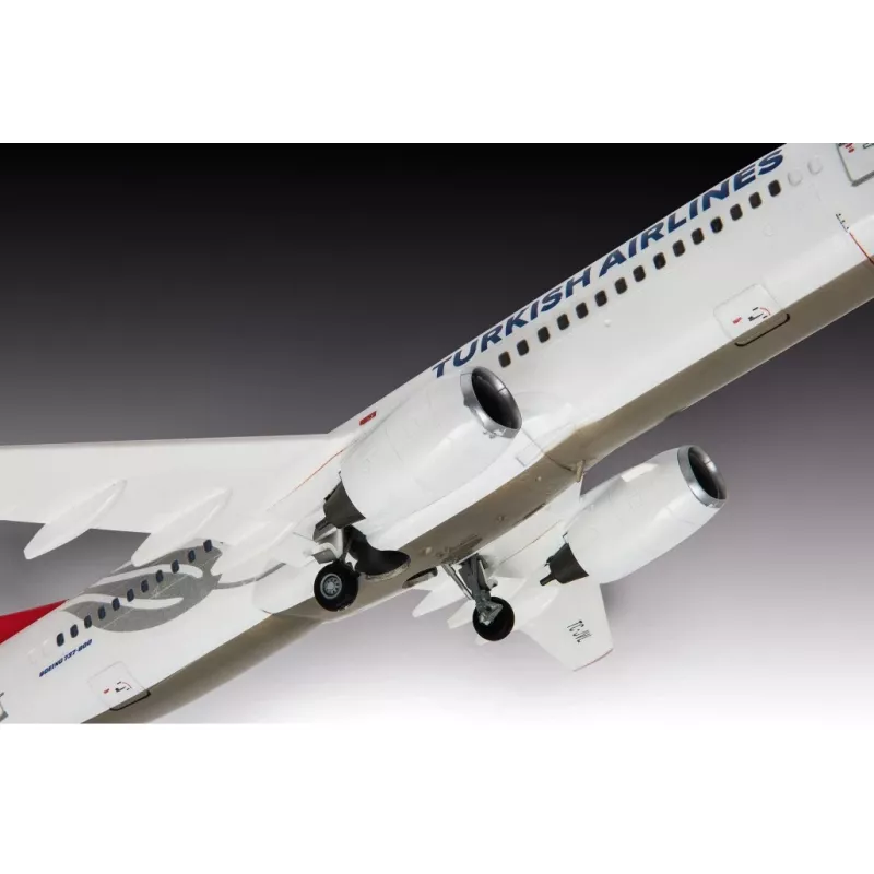 Avión de plástico a escala REVELL Boeing 737-800 Turkish Air Escala 1:144