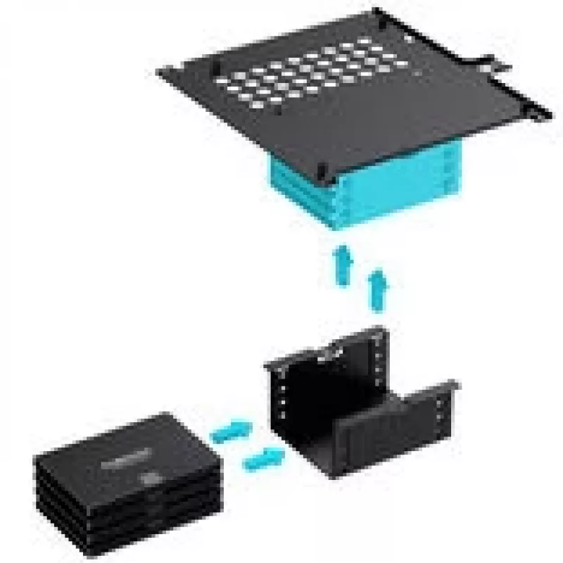 Caja de PC Jonsbo N10 Mini-Tower ITX negra