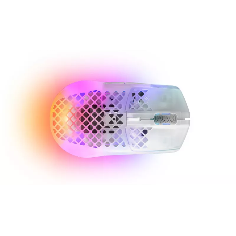 Ratón gaming Steelseries Aerox 3 Wireless Ghost