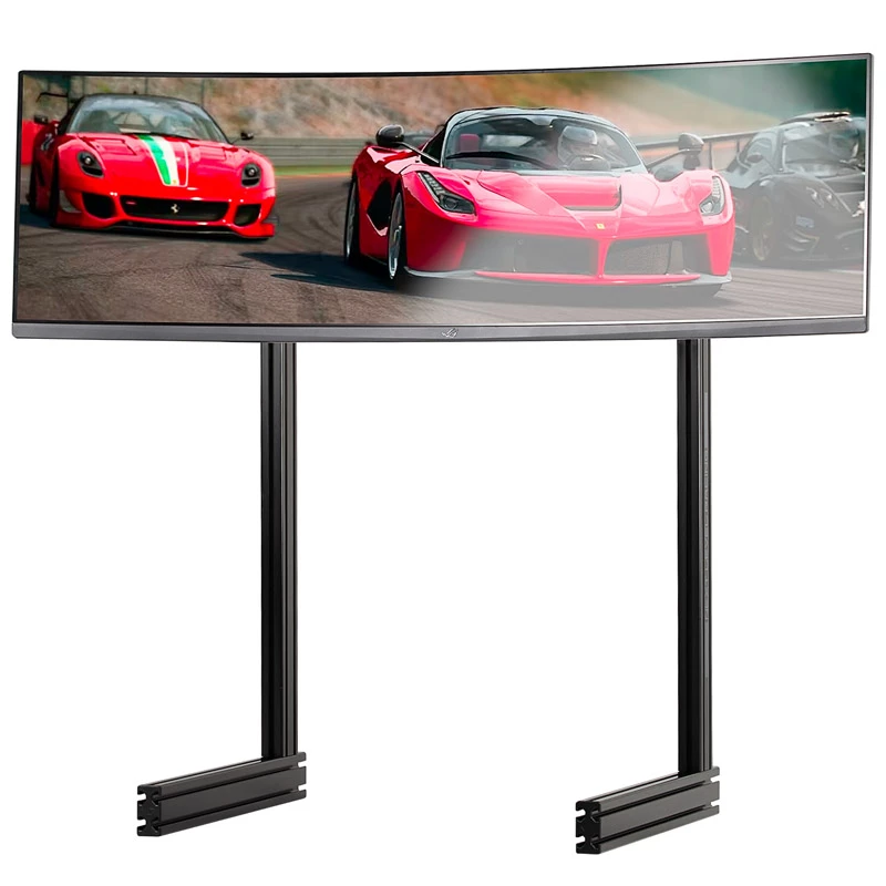 Next Level Racing Elite Freestanding Single Monitor Stand Black Edition NLR-E035 - Soporte para monitor