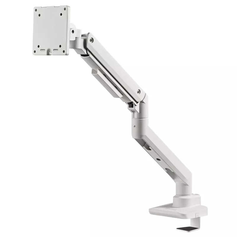 Brazo para monitor SILVERSTONE SST-ARM14 soporte VESA ajustable en altura para un monitor, Plateado