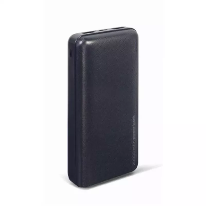 Batería externa Gembird PB20-02 polímero de litio (LiPo) 20000 mAh negra