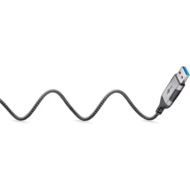 Cable Ethernet Goobay USB-A 3.0 a RJ45 fino 1 m – conecta router, módem o (74393)