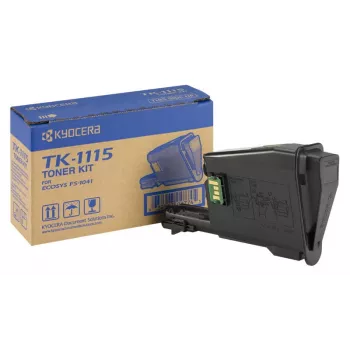 Cartucho de tóner KYOCERA TK-1115 1 ud. original negro