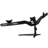 SilverStone SST-ARM31BS soporte de brazo para tres monitores, negro
