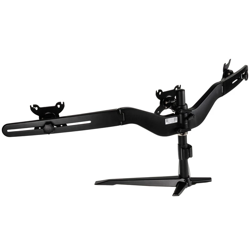 SilverStone SST-ARM31BS soporte de brazo para tres monitores, negro