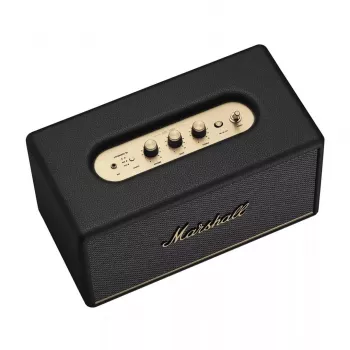Altavoz Bluetooth inalámbrico Marshall Headphones Stanmore III negro — audio doméstico compacto, multi-host, RCA y óptico preparado
