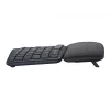 Logitech ERGO K860 - Teclado - Inalámbrico - 2,4 GHz, Bluetooth 5.0 - QWERTY - Español - Grafito