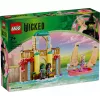 Set de construcción LEGO 75681 con minifiguras de Wicked, Glinda, Elphaba, Nessarose y Shiz Universidad