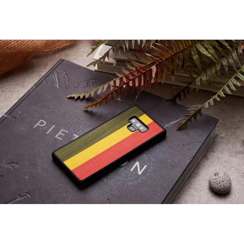 Funda para smartphone Man and Wood para Samsung Galaxy Note 9 — Reggae negro funda protectora