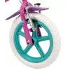 Bicicleta infantil HUFFY GABBI 12 pulgadas, rosa, freno de contrapedal, ruedines, neumáticos de espuma