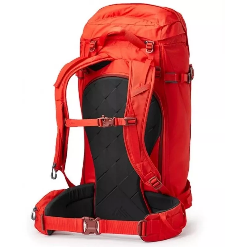 Mochila de senderismo Gregory Targhee S/M 45 l rojo