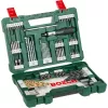 Juego de brocas / puntas V-Line TIN, 91 piezas, juego de brocas y puntas (Verde)