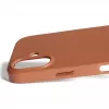 Mujjo Full Leather Case MagSafe funda para iPhone 17 marrón