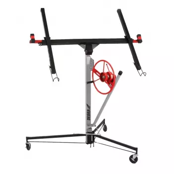 Elevador de placas de yeso Dedra N1105, altura 140–325 cm, capacidad de carga 60 kg
