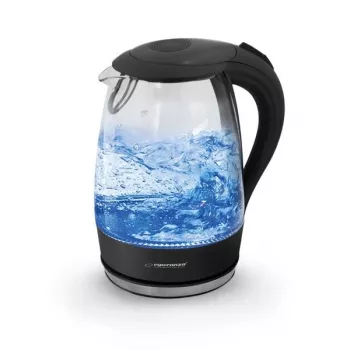 Hervidor Esperanza Salto Angel EKK011K 2200W 1,7l negro (EKK011K)