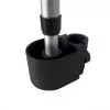 Soporte para muletas, montable en silla de ruedas