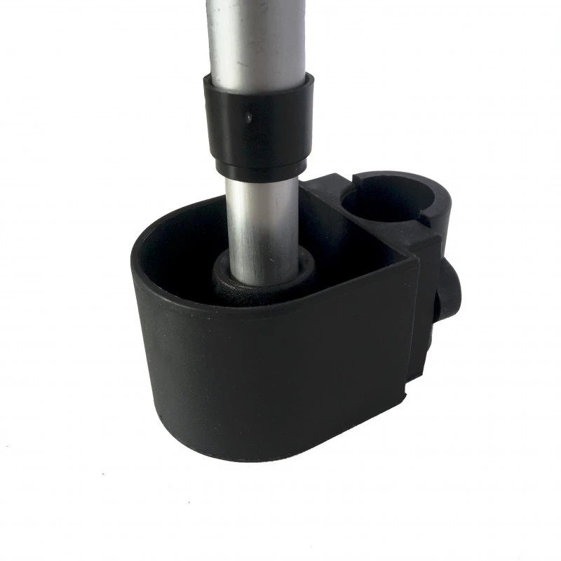 Soporte para muletas, montable en silla de ruedas