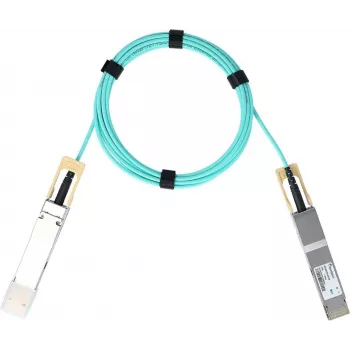Cable óptico activo BlueOptics QSFP-DD 400GBASE-SR8, Ethernet/Infiniband, 3 m