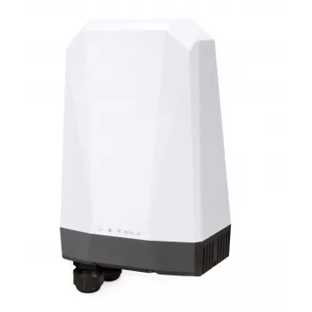 PLANET dispositivo industrial 5G NR para exterior con protección IP68 1 puerto gris blanco