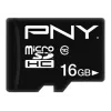 MicroSDHC PNY 16GB Class 10 negro P-SDU16G10PPL-GE