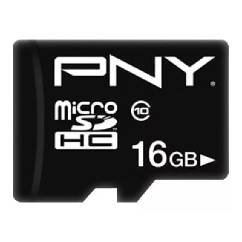 MicroSDHC PNY 16GB Class 10 negro P-SDU16G10PPL-GE