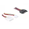 Cable SATA DeLOCK 65227 0,3 m macho/macho