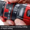 Einhell TE-CD 18/44 Li-i 24000 RPM 1,59 kg negro, rojo