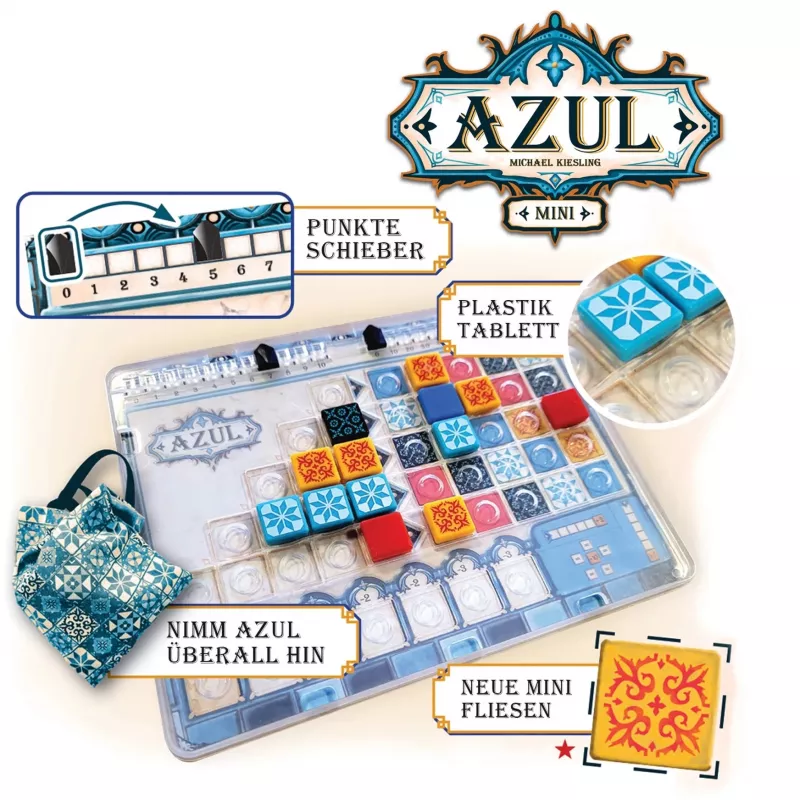 Azul Mini, juego de mesa