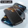 Batería externa portátil USAMS PB56 10000 mAh 2x USB / USB-C / MicroUSB carga rápida