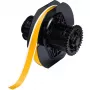Etiqueta autoadhesiva de vinilo para impresora Brady B30C-500-7569-YL, amarilla, 1,27 cm de ancho