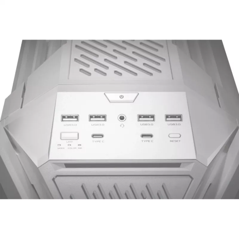 ASUS ROG GR701 Hyperion White, PC, Blanco, ATX, EATX, micro ATX, Mini-ITX, Aluminio, Multi, Frontal