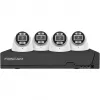 Foscam FN9108E-T4-2T Kit de cámara IP de vigilancia LAN 8 canales con 4 cámaras 3072 x 1728 píxeles (FN9108E-T4-2T)