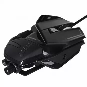 Ratón gaming MadCatz R.A.T. 8+ — Diestro, óptico, 16000 DPI, 11 botones, USB Type-A, 145 g